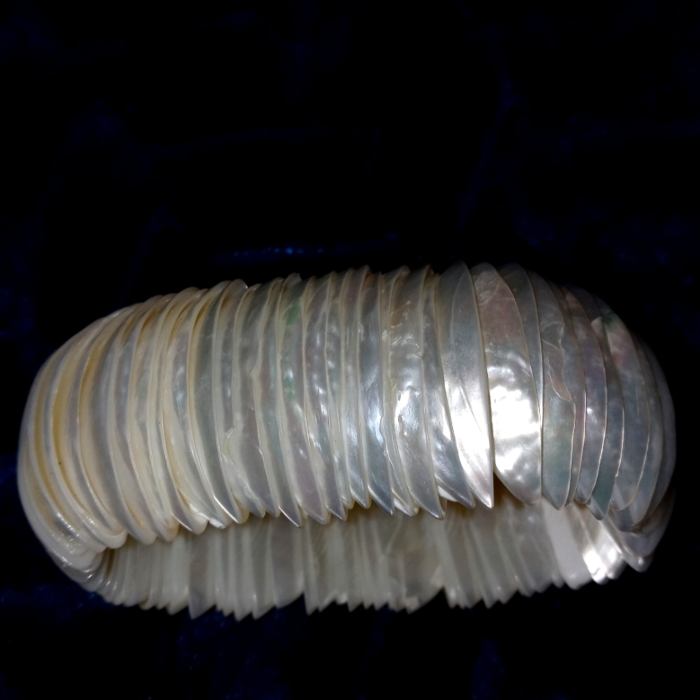 Abalone shell bracelet